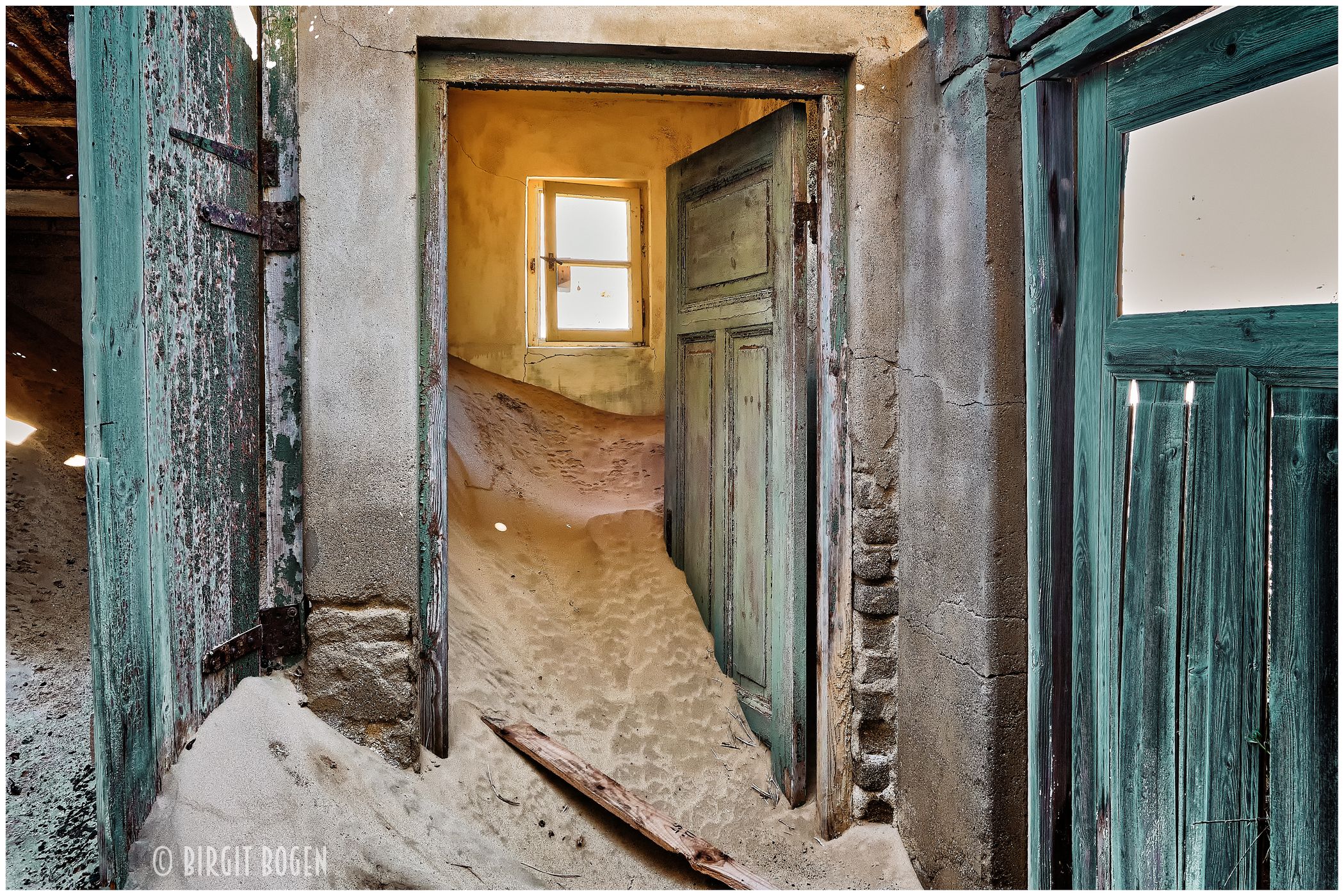 Abandoned House in Kolmanskop, Namibia, Namibia