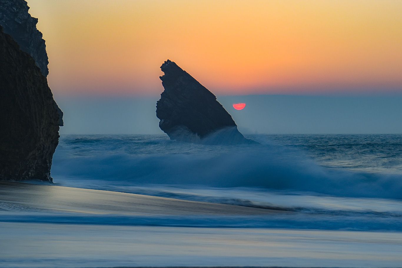 Beach in Sintra, Portugal, Portugal