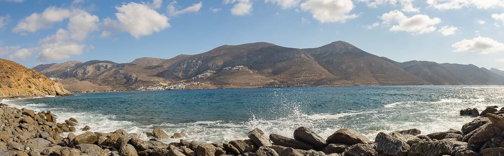 Blick auf Egialis auf Amorgos
