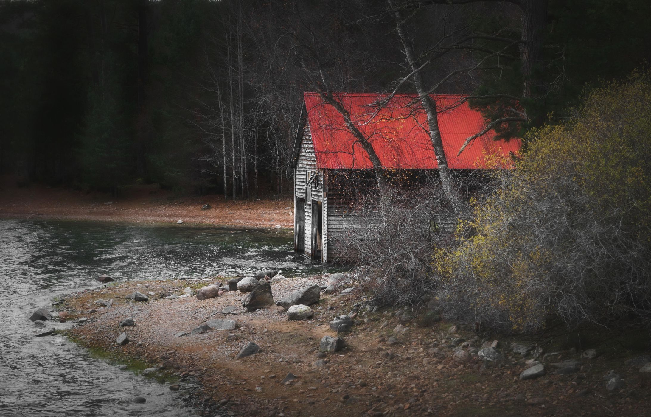 Boat House Loch Vaa, United Kingdom