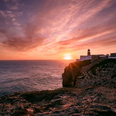 Cabo de Sao Vicente, Algarve, Portugal