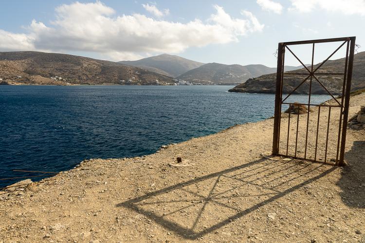 Eisernes Tor in der Nähe von Katápola auf Amorgos