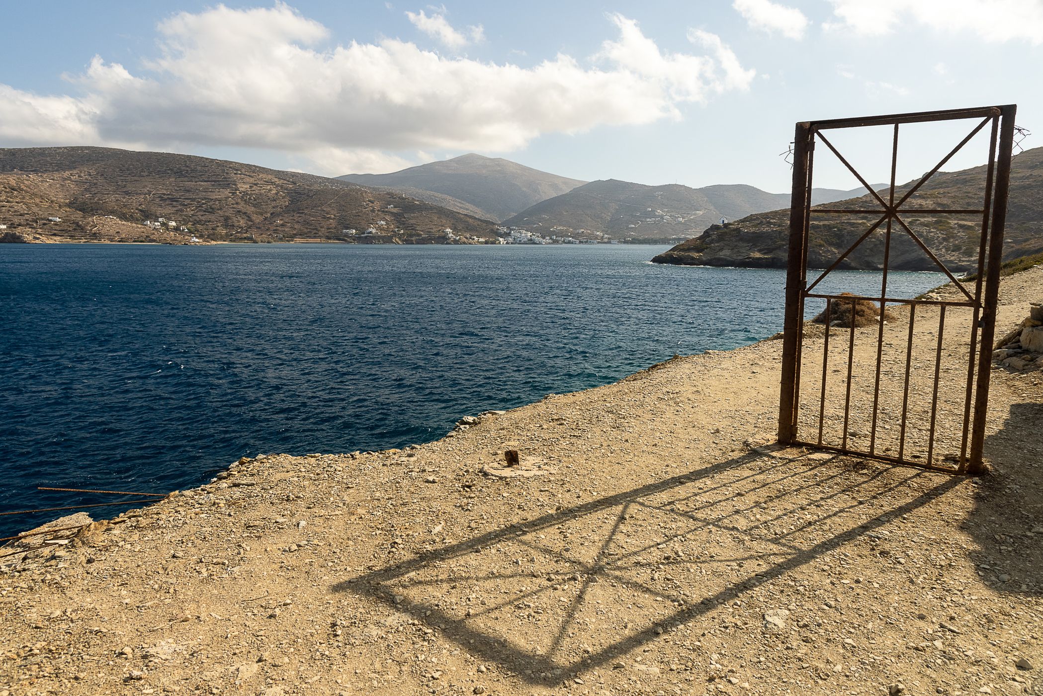 Eisernes Tor in der Nähe von Katápola auf Amorgos, Greece