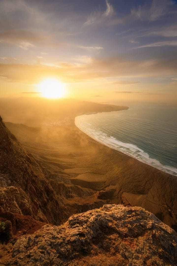 Famara Cliff, Spain
