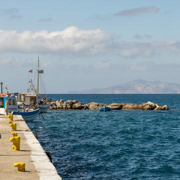 Hafen von Katápola auf Amorgos, Greece