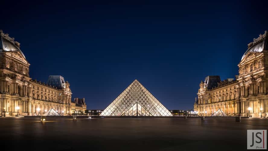 Louvre Pyramid and Museum