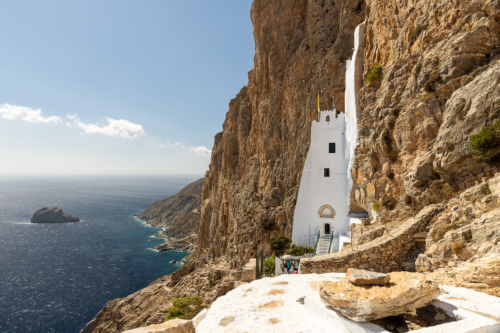 Monastery of Hozoviotissa, Amorgos island, Greece