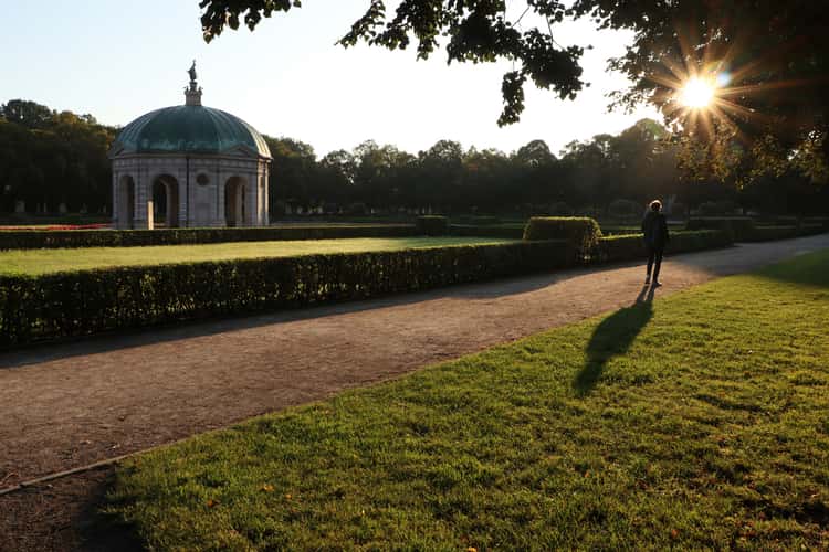 Temple of goddess Diana at Munich Hofgarten