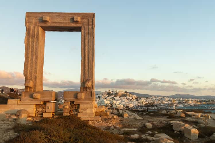Naxos Greece Pier