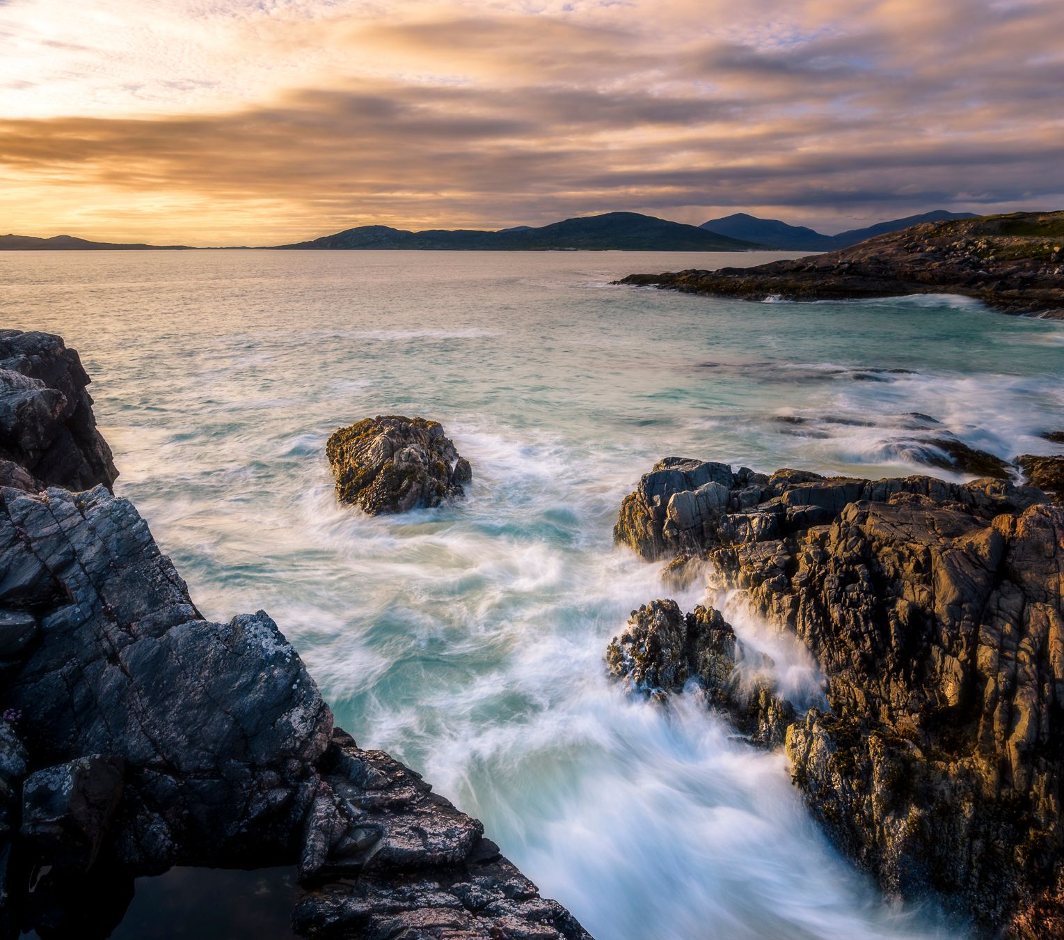 Nisaboast shoreline, United Kingdom