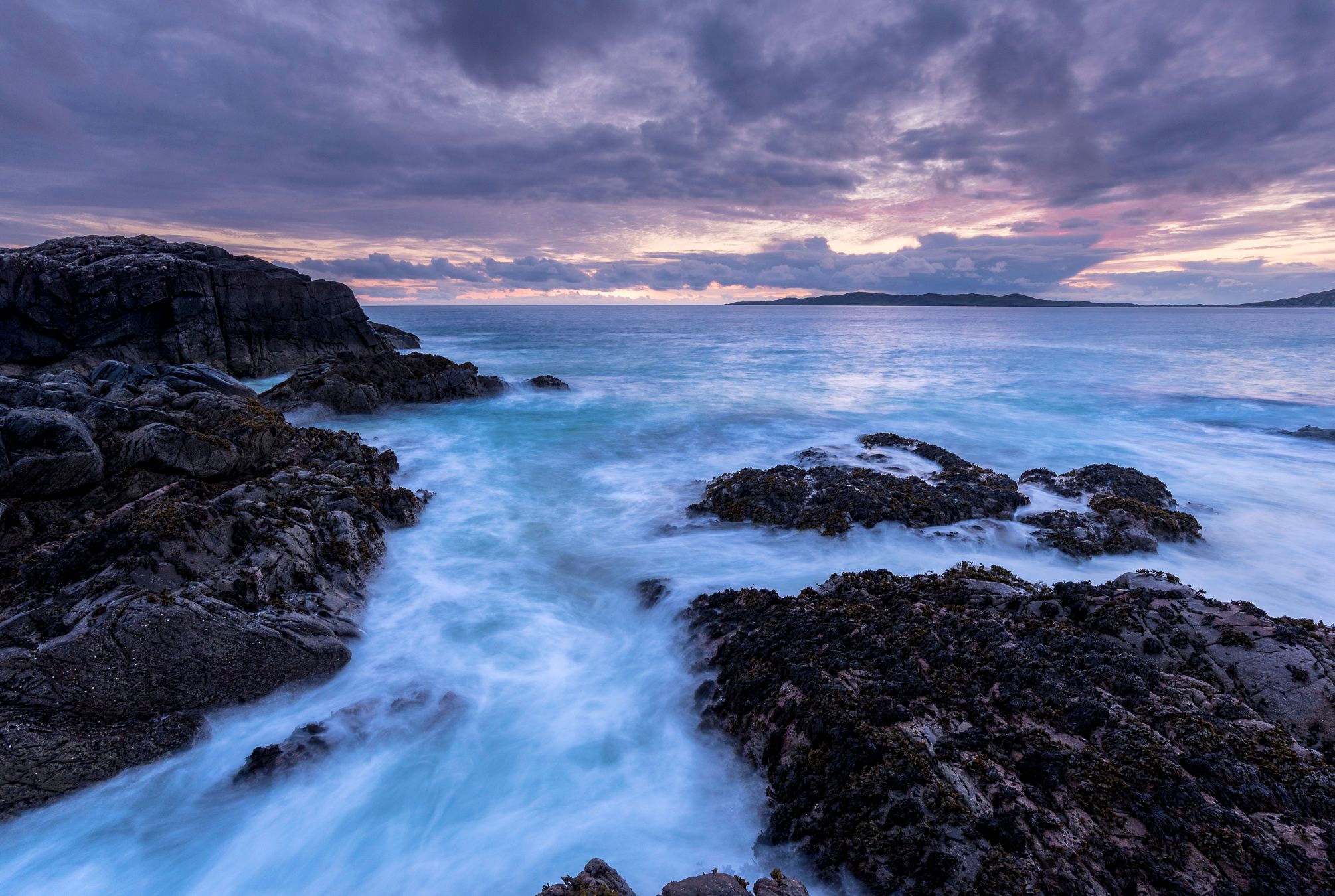 Nisaboast shoreline, United Kingdom