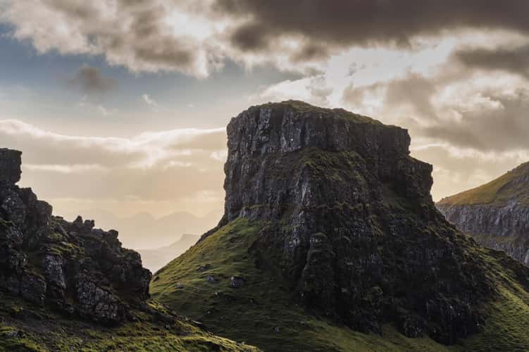 The Cullins seen from the Storr
