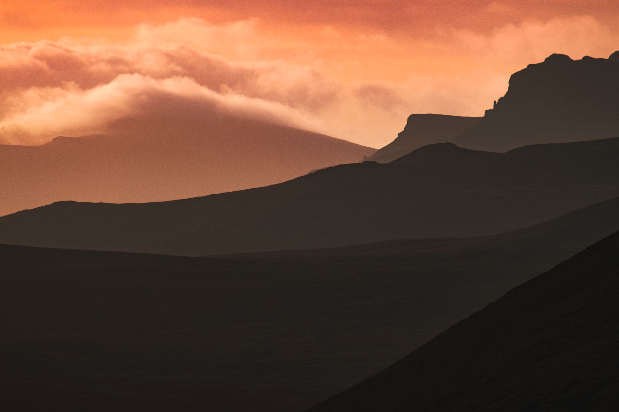 The Cullins seen from the Storr, United Kingdom