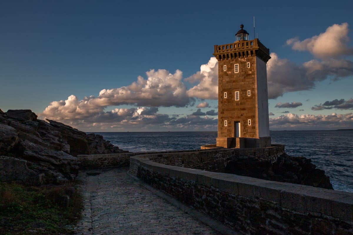 Phare de Kermorvan (lighthouse), France