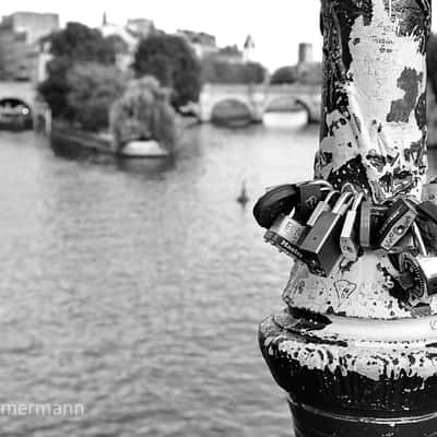 Pont des Arts - Love Locks, France