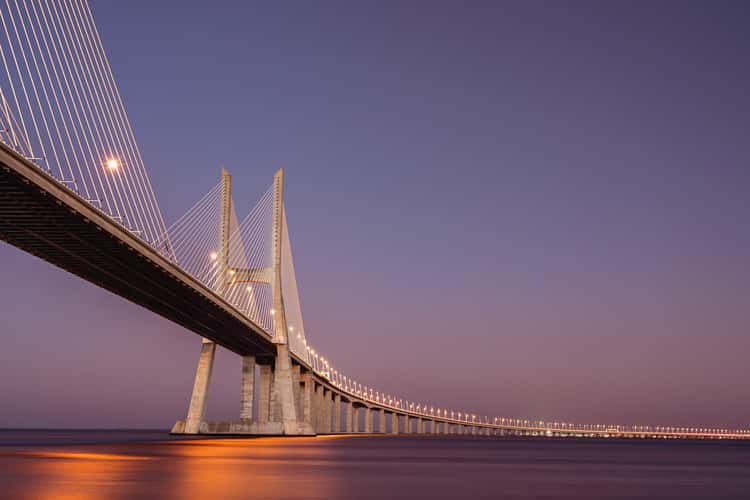 Vasco da Gama Bridge, Lisbon