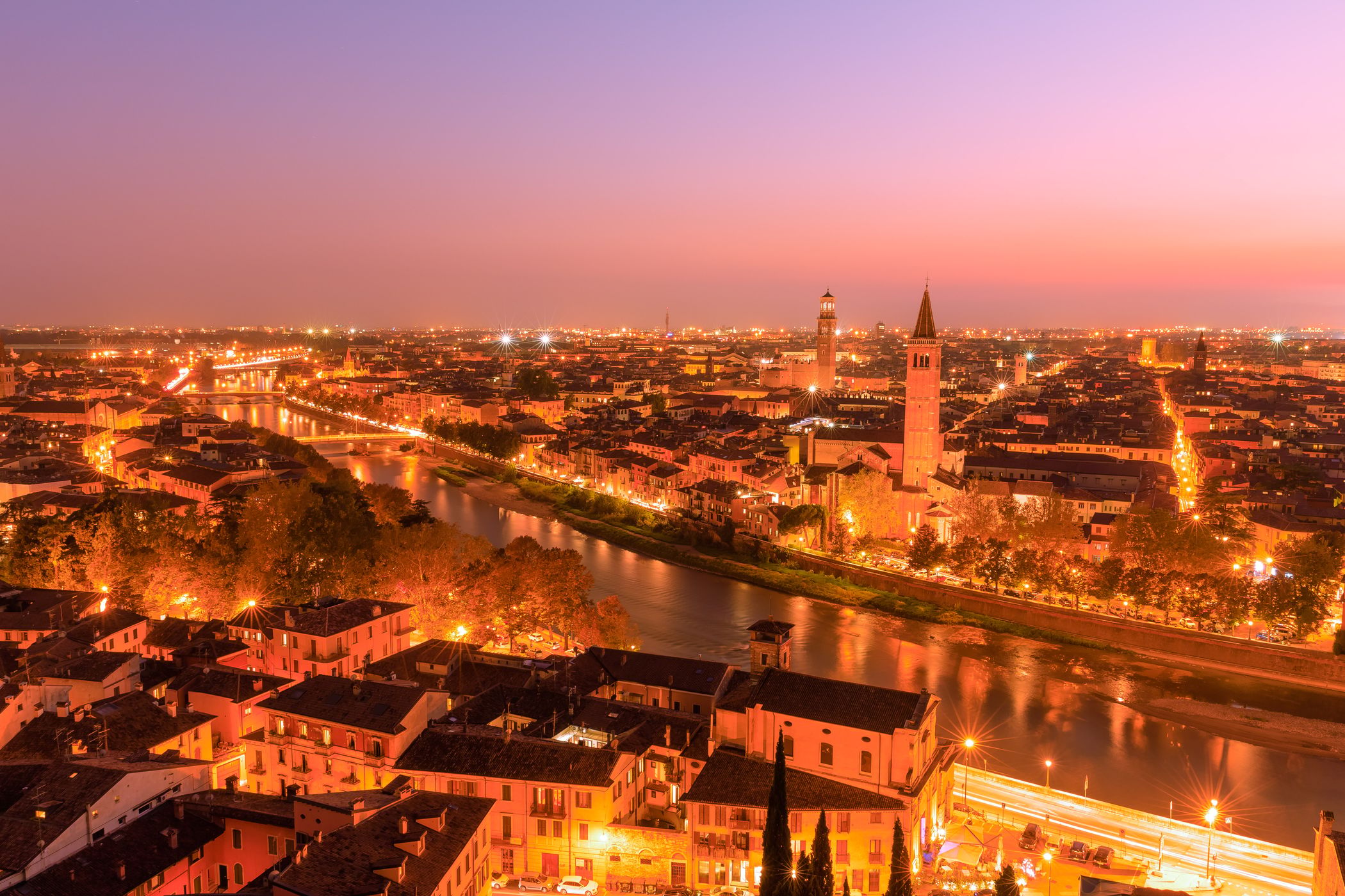 Verona Skyline, Italy