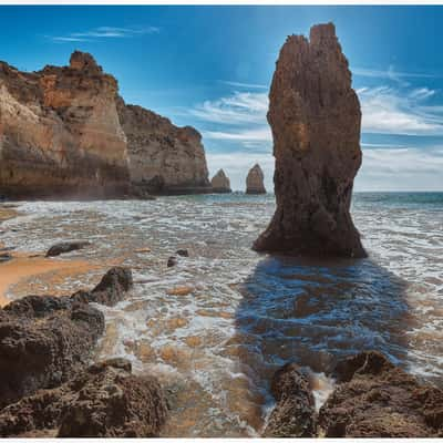 Praia dos Tres Irmaos, Alvor, Algarve, Portugal, Portugal