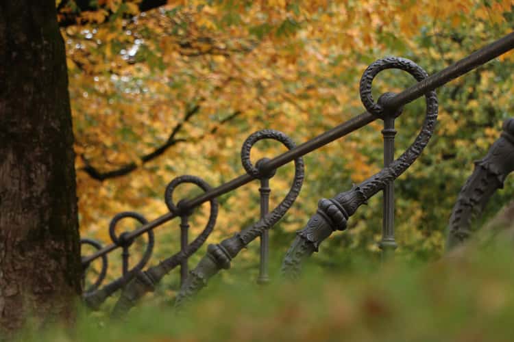 Railing at the Munich Hofgarten