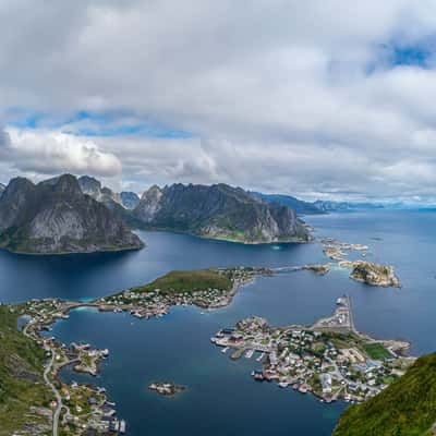 Reinebringen, Lofoten Islands, Norway