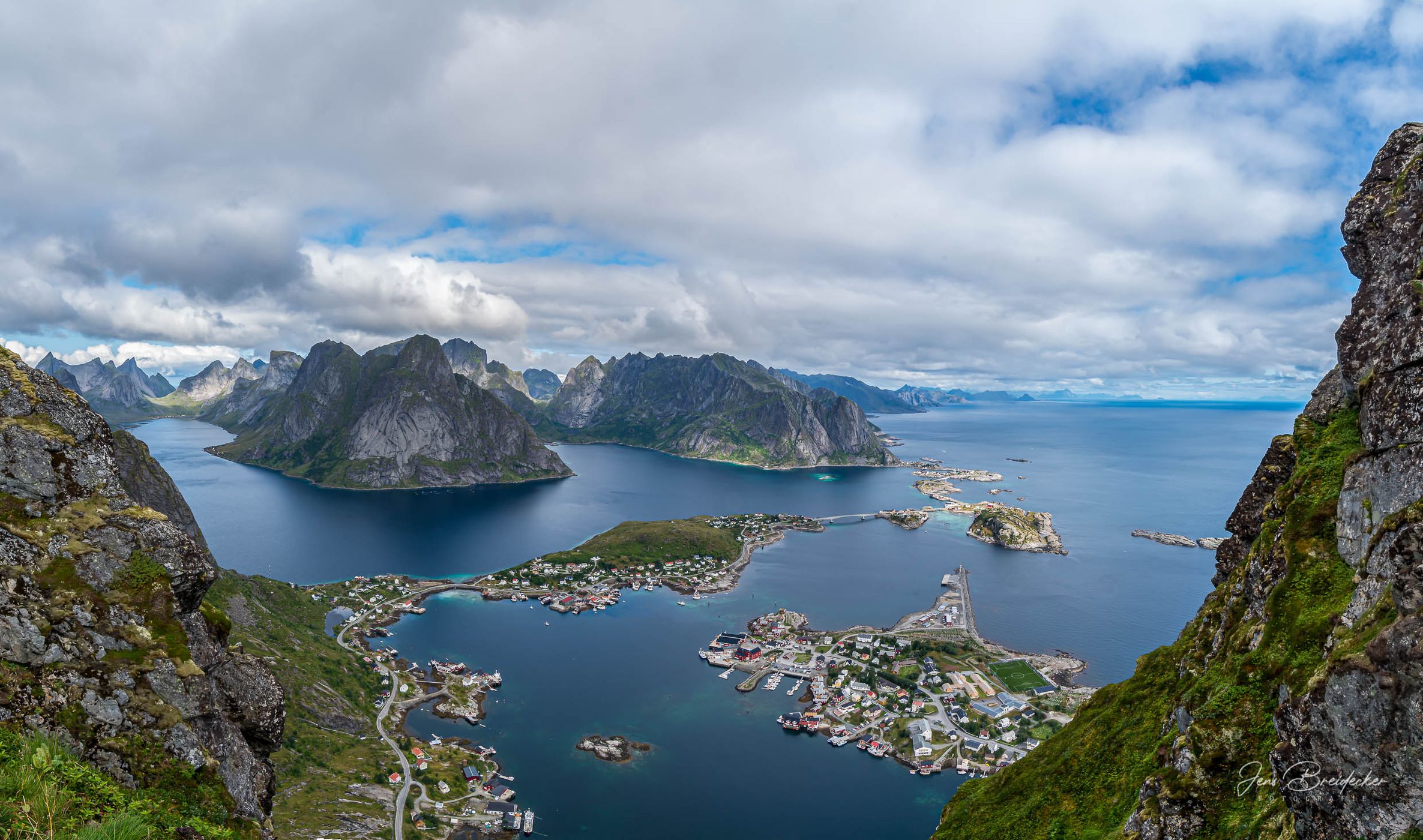 Reinebringen, Lofoten Islands, Norway