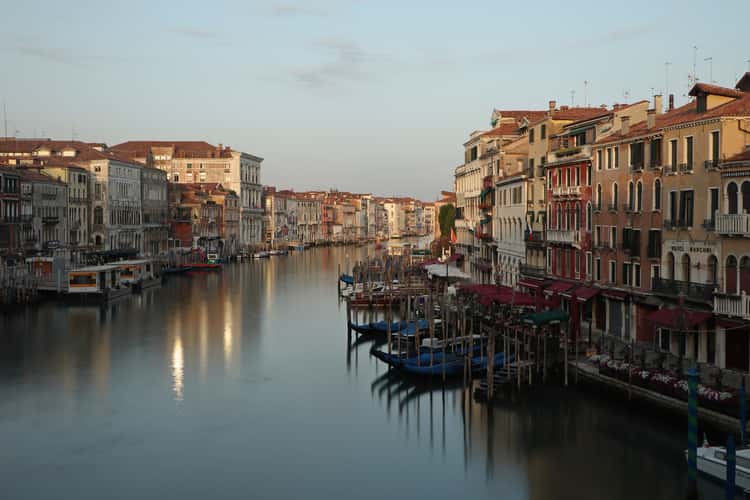 View from Rialto Bridge