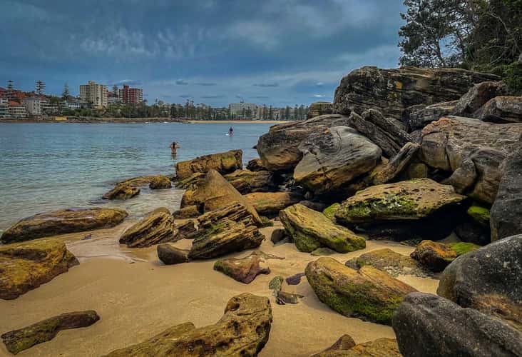 Rock formation Shelly Beach, Manly, Northern Beaches, NSW