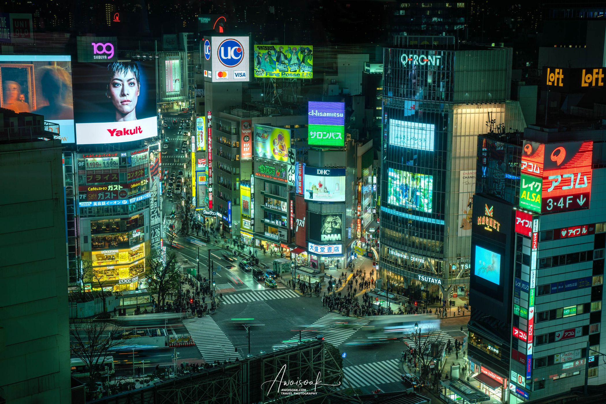 Shibuya Station Crossing, Japan