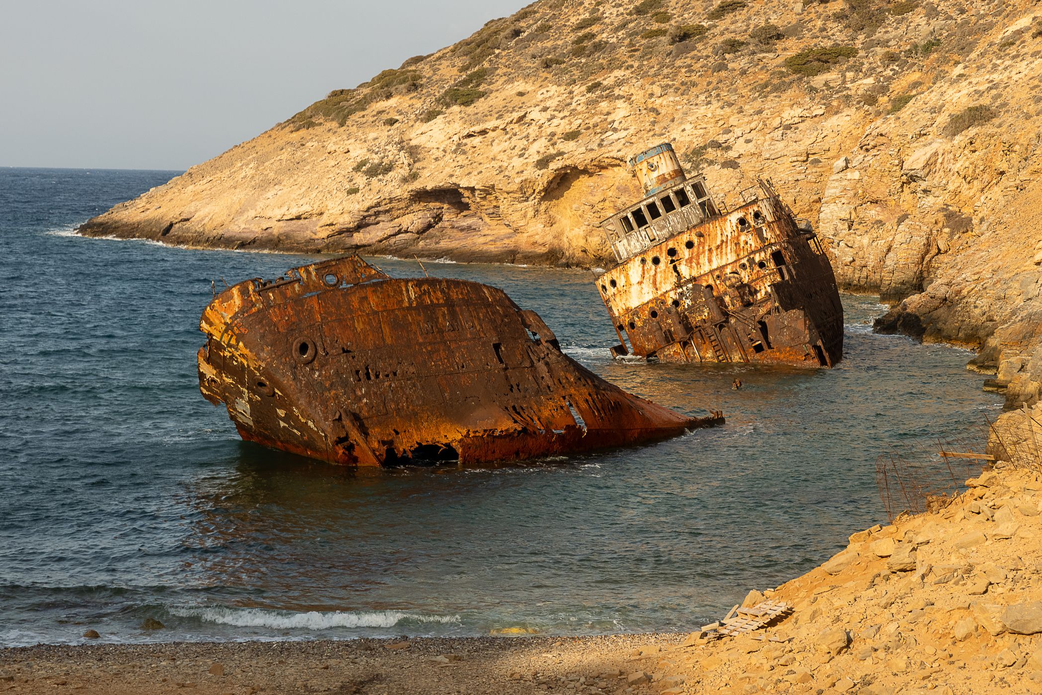 Shipwreck of Olympia, Greece