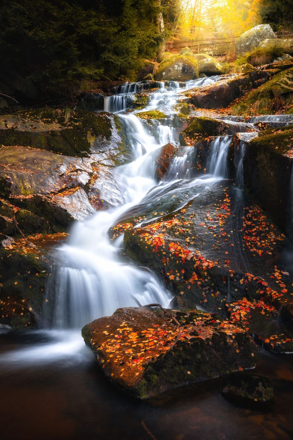 Steinerne Renne waterfall, Germany