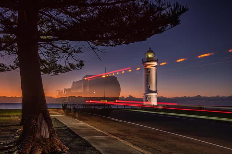 Kiama Lighthouse Sunrise with Light trails New South Wales