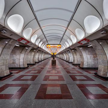 Anděl (Underground Station), Czech Republic