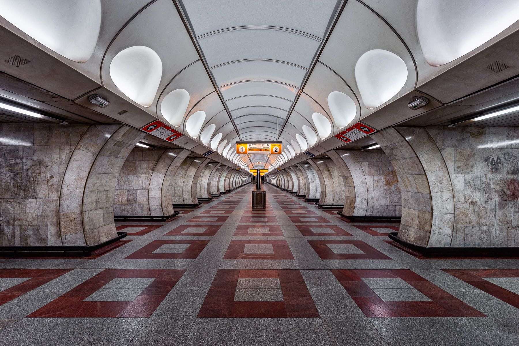 Anděl (Underground Station), Czech Republic