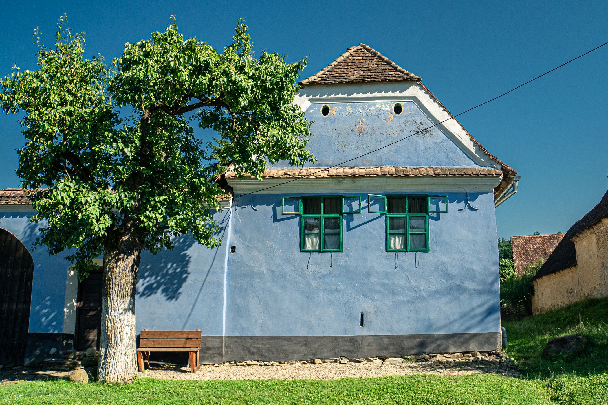 Beautiful village houses, Romania