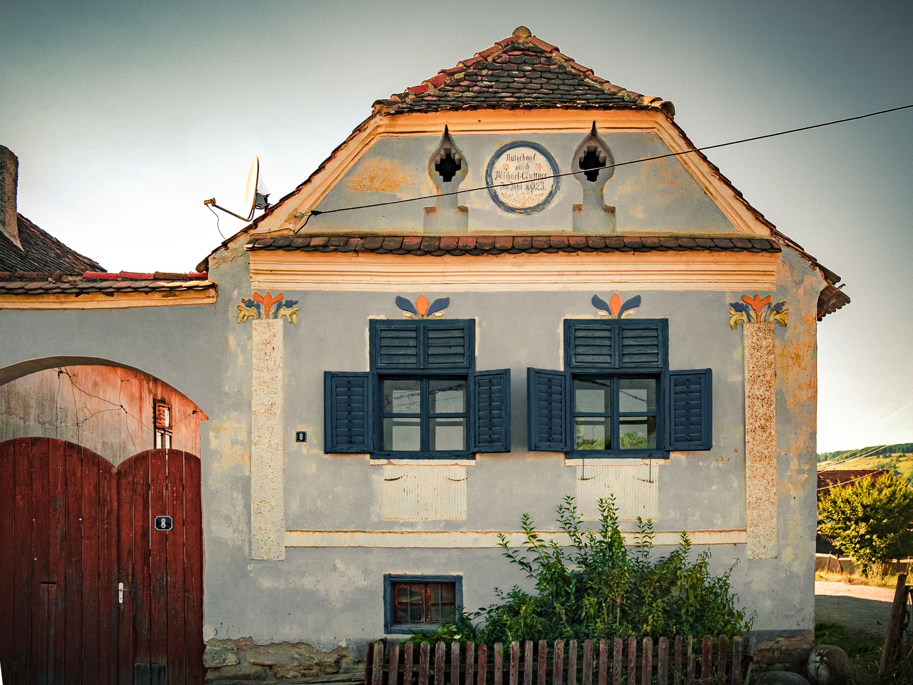 Beautiful village houses, Romania