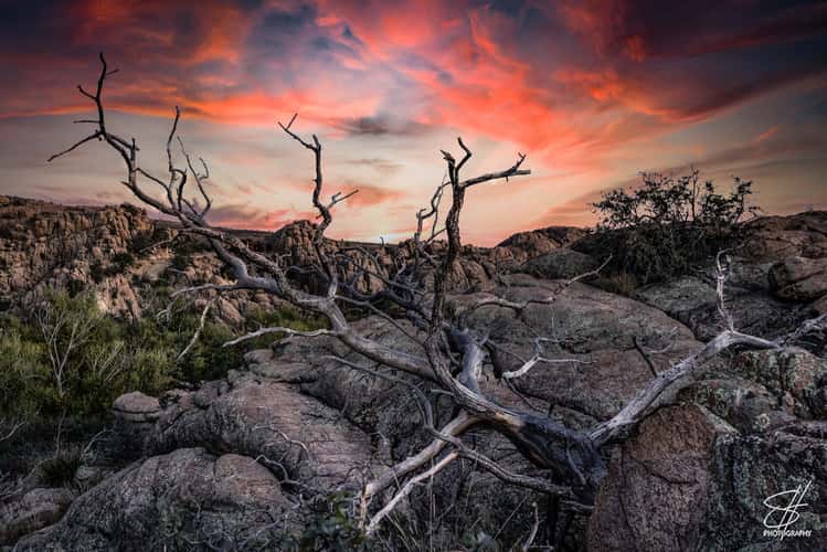 Behind the Watson Lake Dam, Prescott, AZ