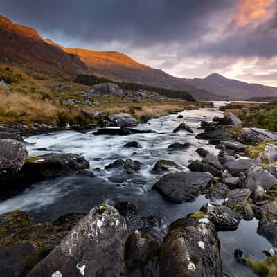 Black Valley waterfall, Ireland