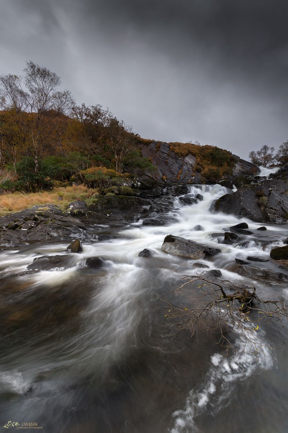 Black Valley waterfall, Ireland