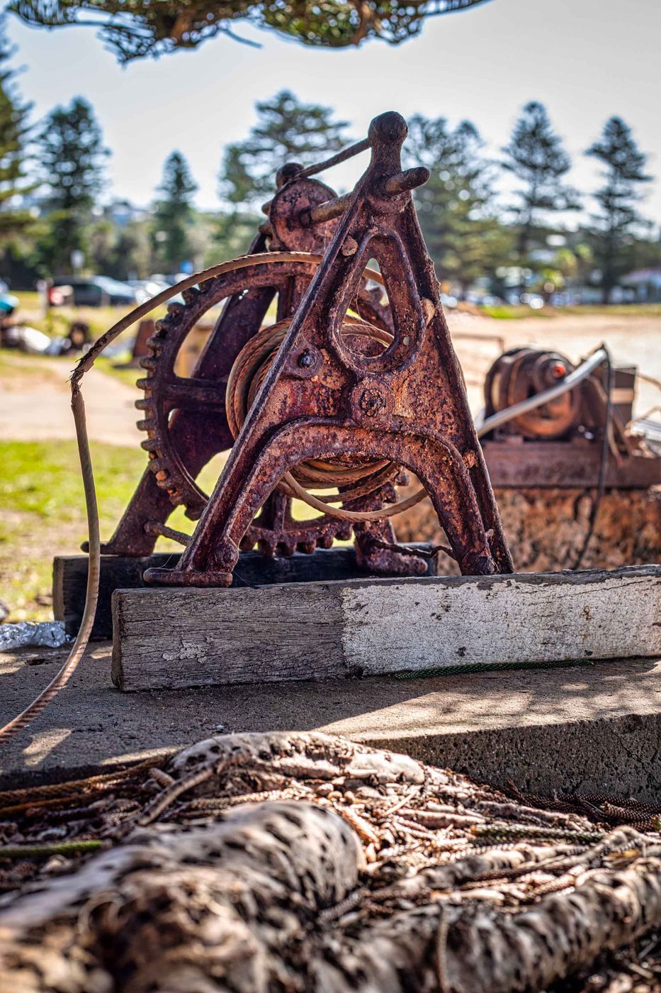 Boat Winch Long Reef, Northern Beaches, Sydney, Australia
