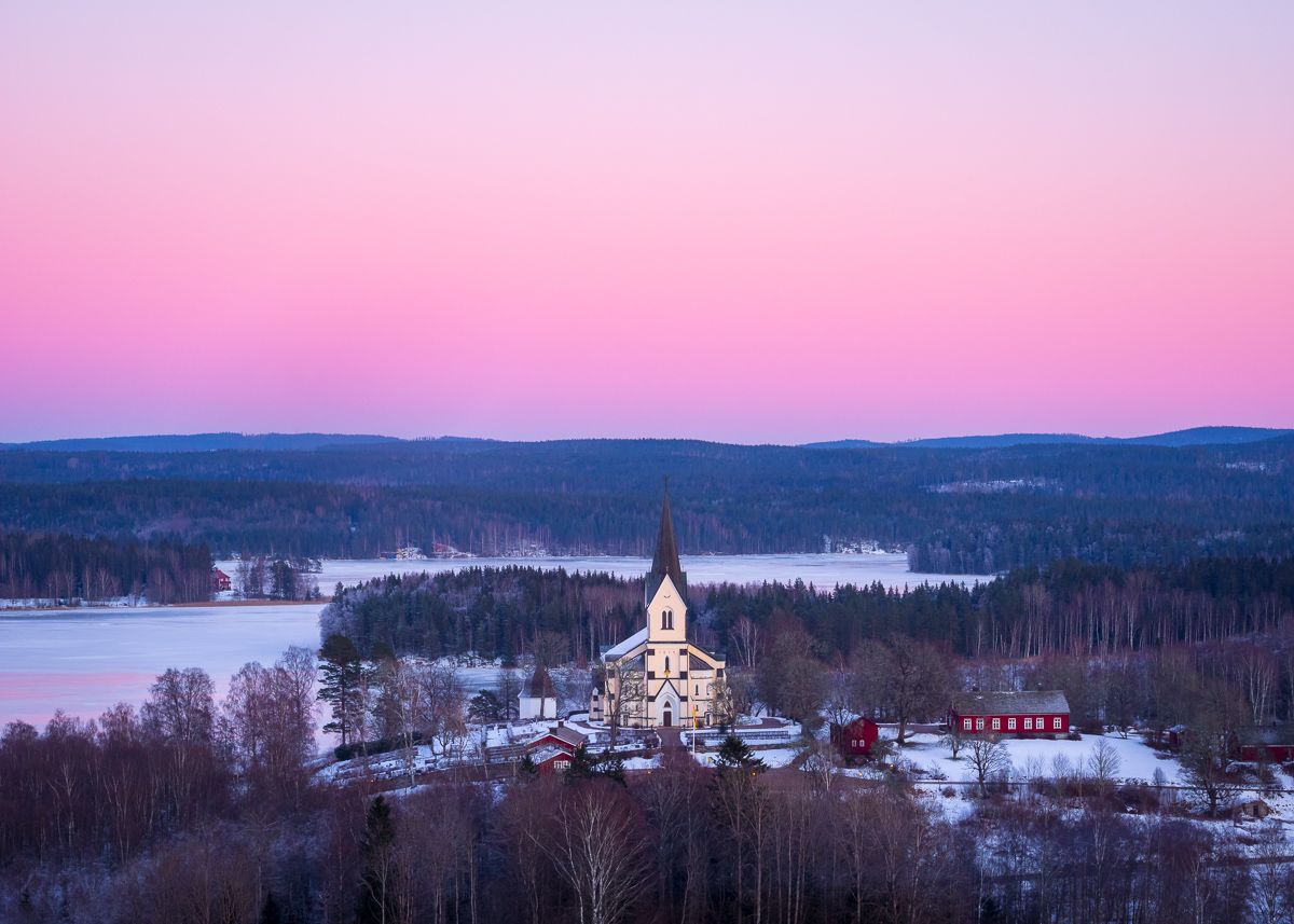 Brunskogs Church at Värmeln, Sweden