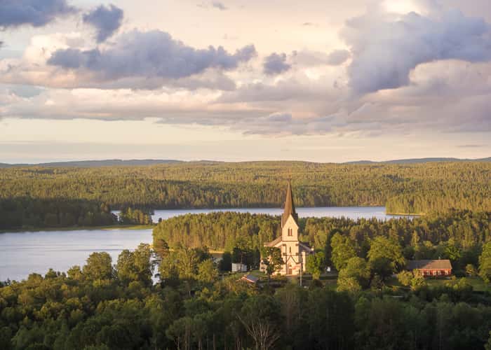 Brunskogs Church at Värmeln