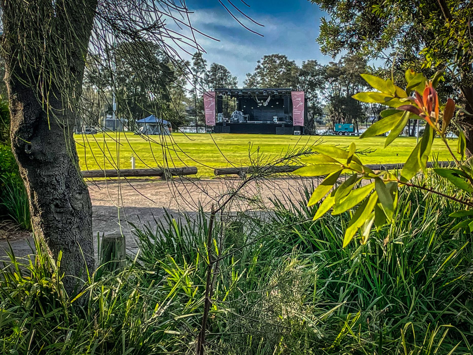 Candles By the Lake, North Narrabeen, Northern Beaches, NSW, Australia