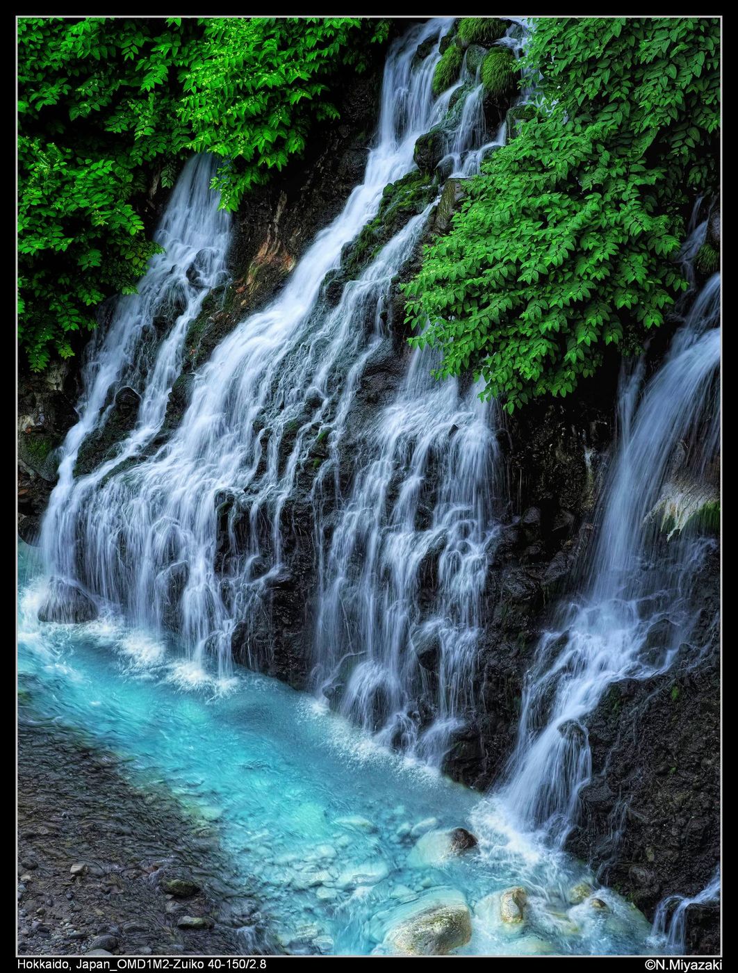 白ひげの滝, Japan