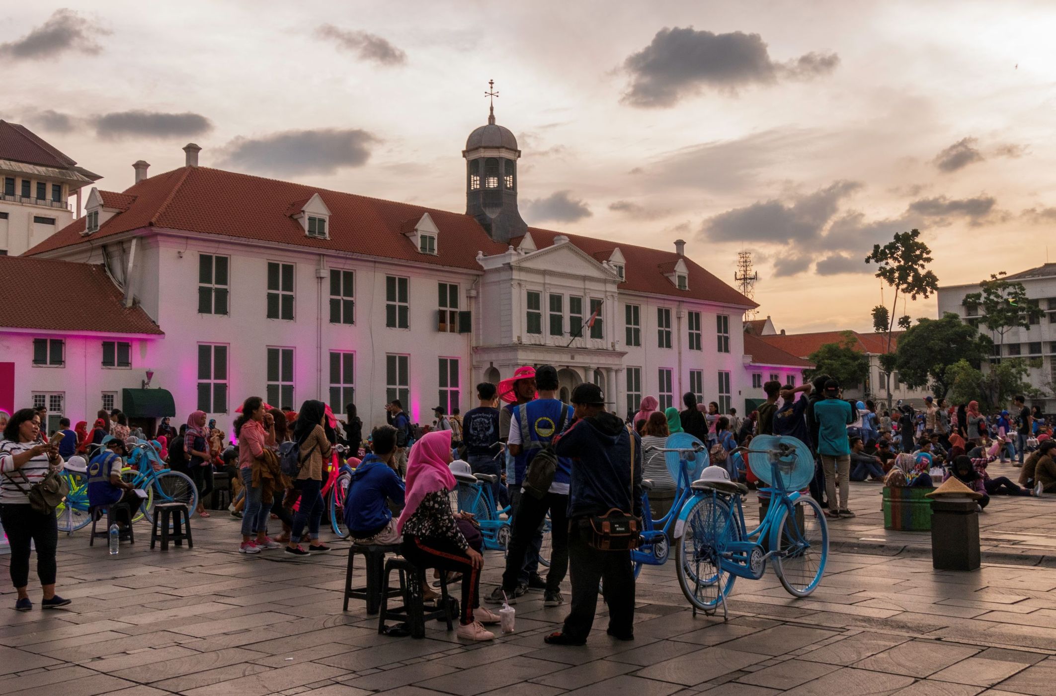 Early Morning at Jakarta Old Town, Indonesia