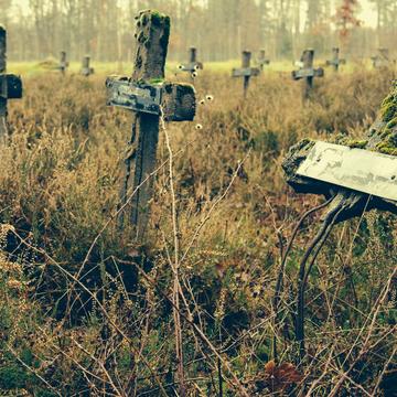 Forgotten cemetery, Belgium