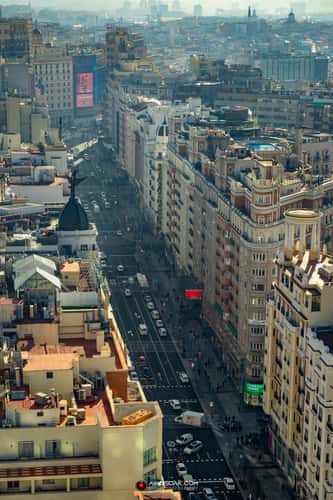 Gran Via, Madrid