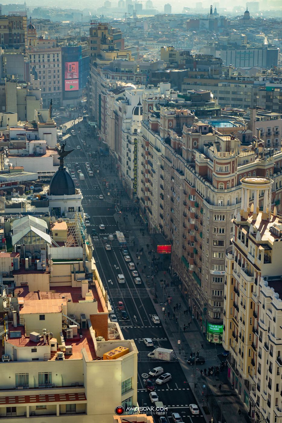 Gran Via, Madrid, Spain
