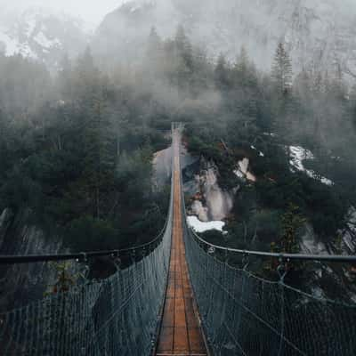 Guttannen Hängebrücke, Switzerland