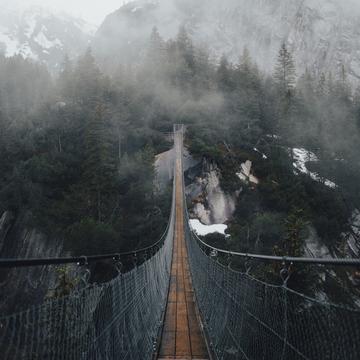 Guttannen Hängebrücke, Switzerland