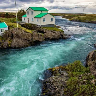 Hítará waterfall, Iceland